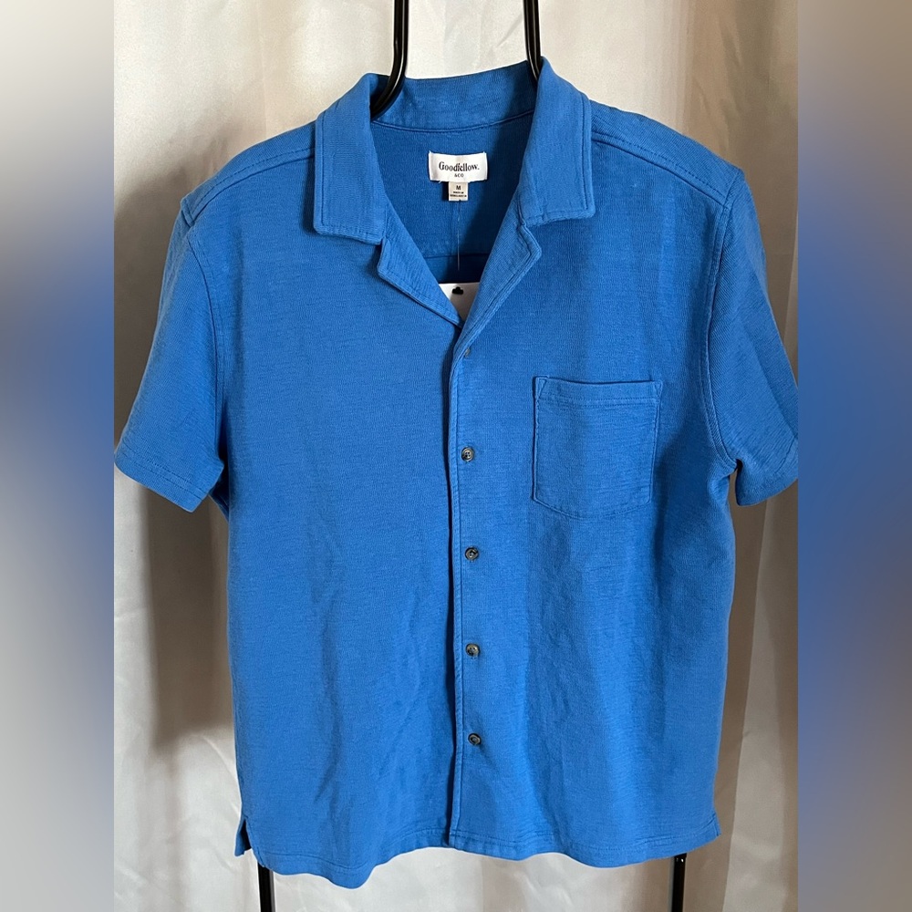 Goodfellow & Co Men's Full Button Camp Shirt